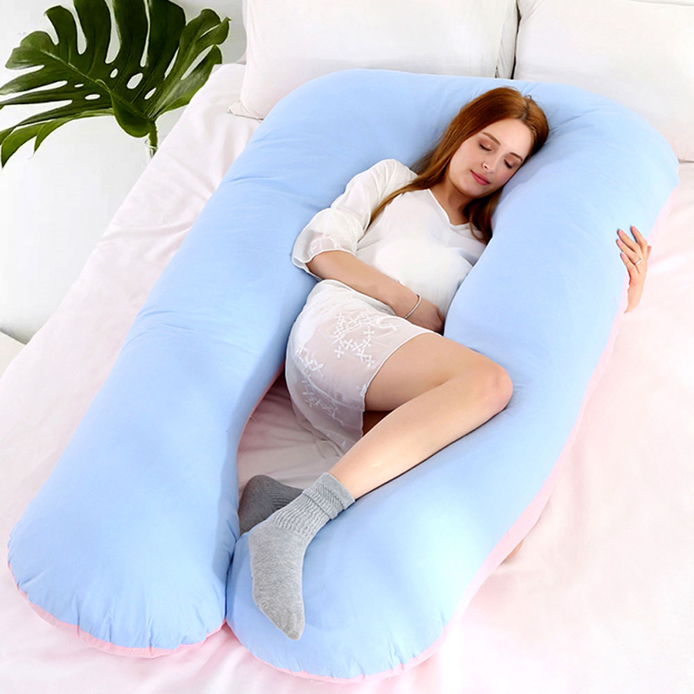 High Quality Full Body Giant Pregnancy Pillow for Maternity and Pregnant Women Side Sleeping Cushion