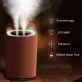 3.0L Dual Mist Ultrasonic Aroma Diffuser USB Air Humidifier with LED Lights Mist Maker Mini Home Air Purifier