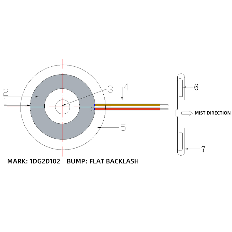 10mm Oral Atomizer Atomizing Plate