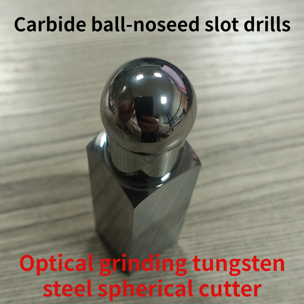 Carbide ball-noseed slot drills