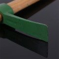 Size M head length 24cm Wooden Handle Small Pickaxe Hoe Garden hand tools Digging Steel Mattock Axes