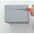 Endodontic Files Sterilization Box With Counter (49 times/cycle) With Measuring Ruler Can be Autocalivable in 135 degree