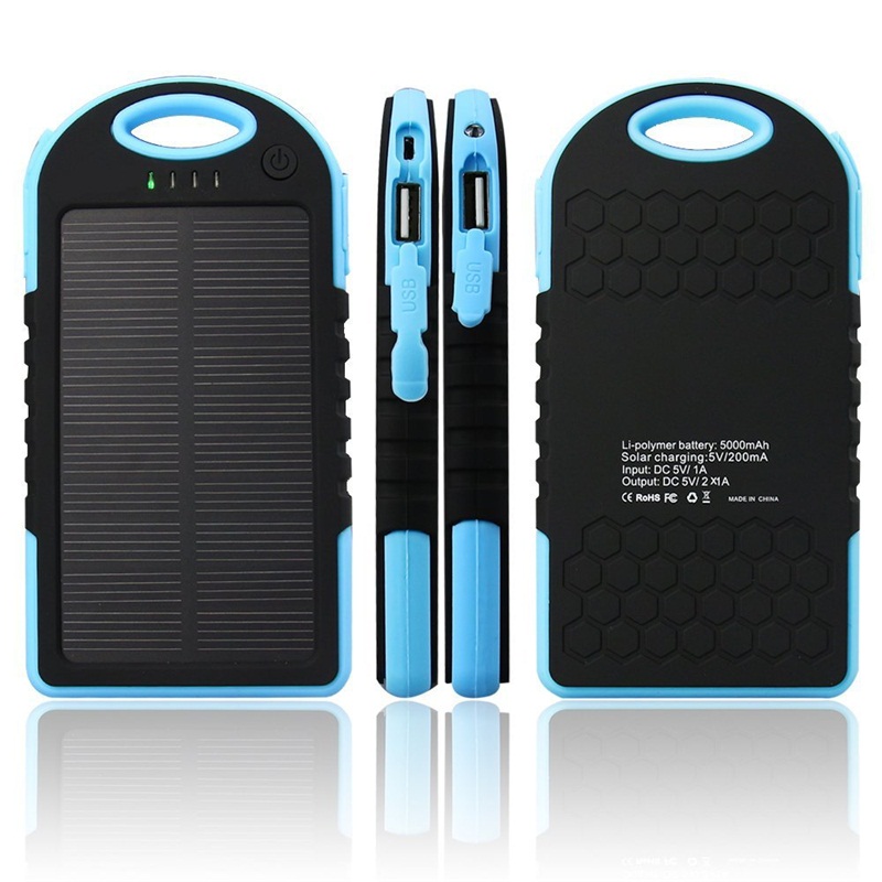 Waterproof Solar Power Bank Mobile Solar Charger