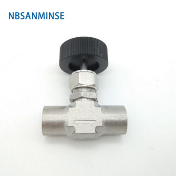 NBSANMINSE NV-F/M Air Water Mini Needle Valve Female/Male Thread 1/8 1/4 3/8 1/2 3/4 1 NPT 6000 Psi Cut Out Valve