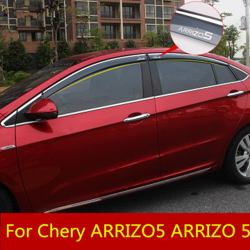 Modified sun visor triangle sequins car window rain gear visor Exterior decoration car Accessories For Chery ARRIZO5 ARRIZO 5