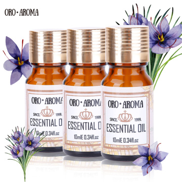 Famous brand oroaroma Castor Helichrysum Peppermint Essential Oils Pack For Aromatherapy, Massage,Spa Bath 10ml*3