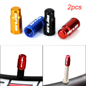 2pcs Aluminum Bicycle Tire Valve Cap Ultralight Mountain Road Bike Tyre Cap Schrader/Presta Tire Valve Protector MTB Accessories