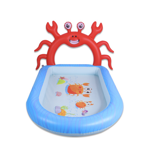 Crab-patterned sprinkler inflatable pool for Sale, Offer Crab-patterned sprinkler inflatable pool