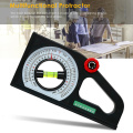 Declinometer Slope Measuring Instrument Horizontal Vertical Angle Ruler Construction Tools Bevel Protractor