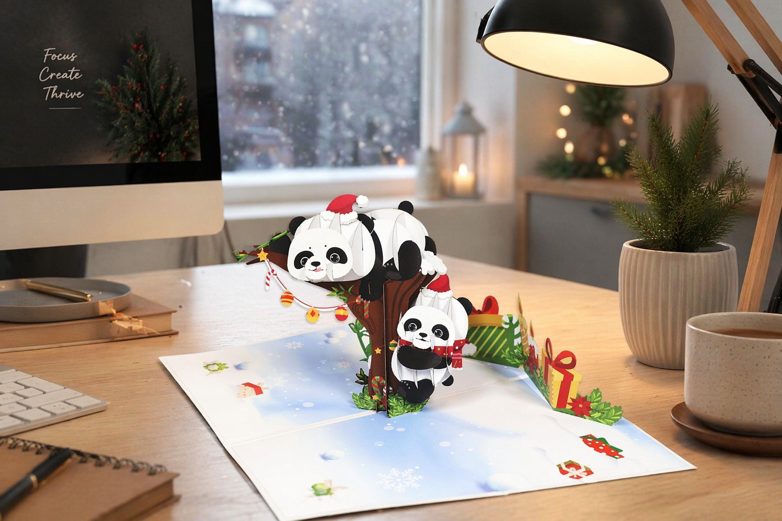 Creative Christmas Pop Up Card