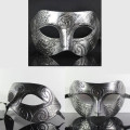 Hot Sale Lovely Men Burnished Antique Party Masks 2019 New Fashion Silver/Gold Venetian Mardi Gras Masquerade Party Ball Mask