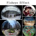 Fish Eye Lenses Mobile Phone Lens For iPhone Samsung Huawei Xiaomi Oneplus 7 Macro Fisheye Wide Angle Camera Lens Kits Lentille