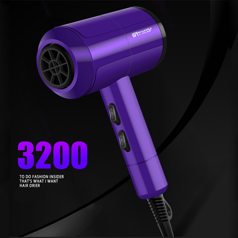 3200 Professional Hair Dryer Hot/Cold Wind Quick Heat Hairdryer Styling Tools 220-240V High Power Blow Dryer Hairdressing 40D