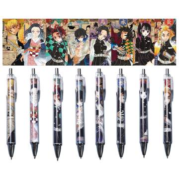 Anime Demon Slayer Kimetsu No Yaiba Kamado Tanjirou Nezuko Mechanical pencil Propelling pencil Automatic Pen stationery gift