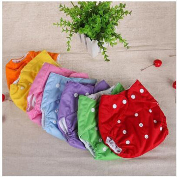 Baby Diapers Washable Reusable Nappies Grid/Cotton Training Pant Cloth Diaper Baby Fraldas Winter Summer Version Diapers #54