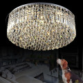 modern simple square crystal ceiling light