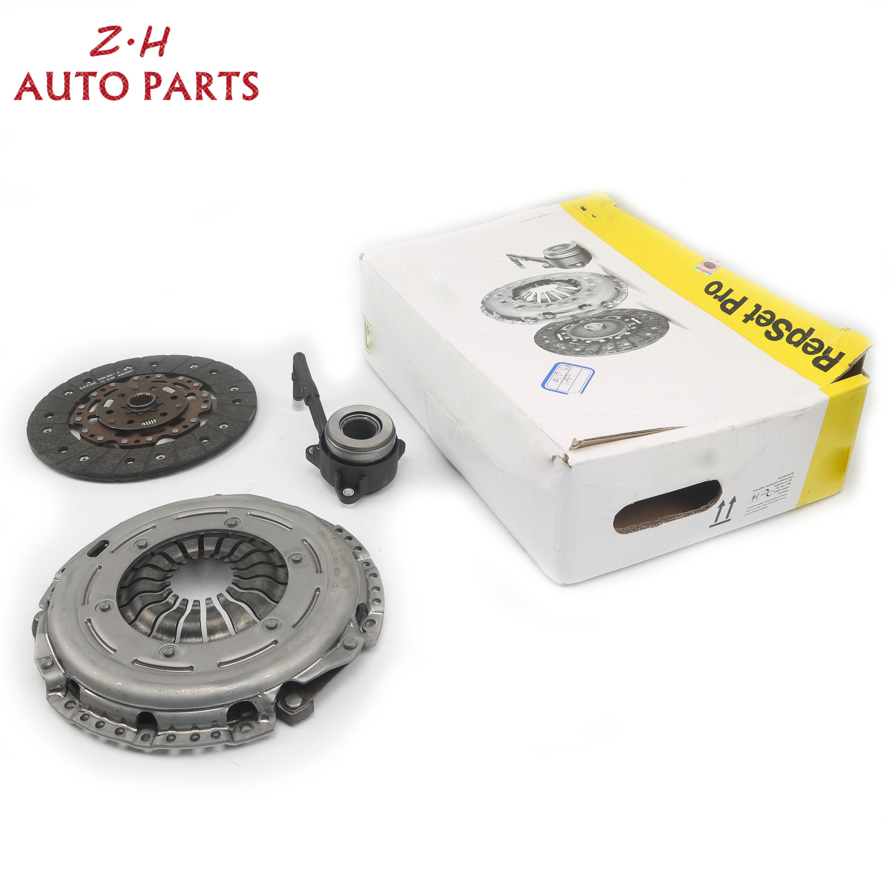 For VW Tiguan 2.0TFSI CAWA CAWB CCZA CCZC 6-Speed Manual Transmission New Clutch Kit With Clutch Plate & Central Slave Cylinder