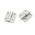 1Pcs 1.5 Inch Long Stainless Steel Self-Closing Corner Draw Door Hinge For Home Window Cabinet Tool Box Mounting Doors Hinges