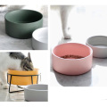 400ML Dog Bowl Ceramic Pet Bowl Neck Protection Food Water Feeder With Non-Slip Stand Feeder For Cats Dogs Cat Accessories