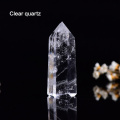 Runyangshi 1pc 4-7cm Natural Crystal Quartz Wand Point Healing Stones for Aquarium Crafts Making Ornaments Home Deco