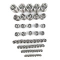 60Pcs Thread Insert Set M3/4/5/6/8/10/12 Thread Repair Insert Kit for Helicoil Repair Tools