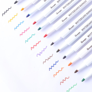 12 colors white board marker pen children drawing marker colorful office pen liquid chalk erasable glass ceramics marker erasble