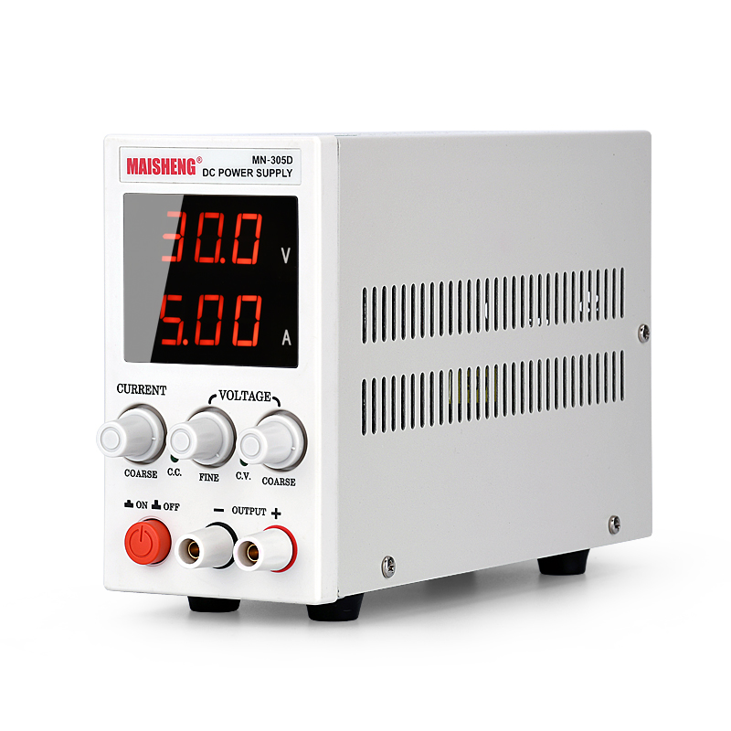Power Supply adjustable Switching Voltage Regulator Stabilizer DC Laboratory Regulated Mini Lab Bench Source 30V 5A 30V 10A