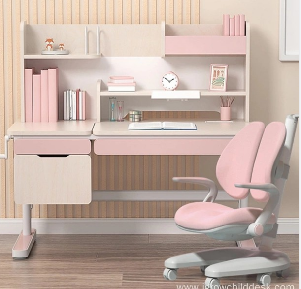 Study Table With Chair And Lamp Png