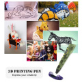 USB Powered 3D Printing Pen for Kids 3D Pens with Filament Kit Drawing Painting Graffiti Tool Stationery Creative Gift