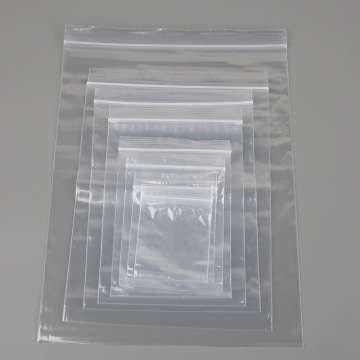 New 5Sizes 100Pcs Zip Lock Bags Transparent Poly Bag Reclosable Plastic Small Baggies Gift Bags Jewelry Packaging Bags Wholesale