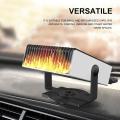 Universal For Car Heater 150W Auto Car Interior Heating Accessories Fan Heater Window Mist Remover Driving Defroster Demister