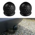 Black 50mm Car Towbar Towball Plastic Cap Tow Ball Protective head protection cover ball trailer Trailer Towing accessories G0A6