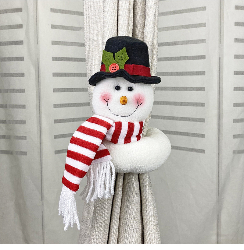 New Christmas Cartoon Doll Curtain Buckle Window Decoration Christmas Gift Home Decors curtain tieback Accessories Holders