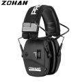 ZOHAN Shooting Earmuffs Electronic Shooting Hearing Protection Noise Cancellation muffs NRR22db for Hunting Defender Adjustable