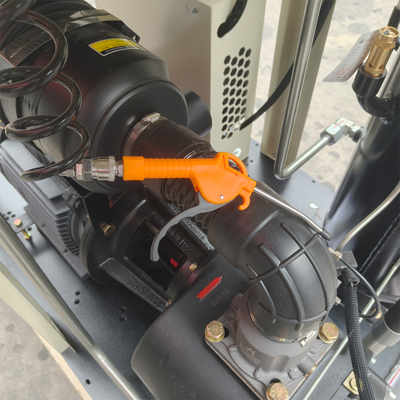 50 hp screw type compressor