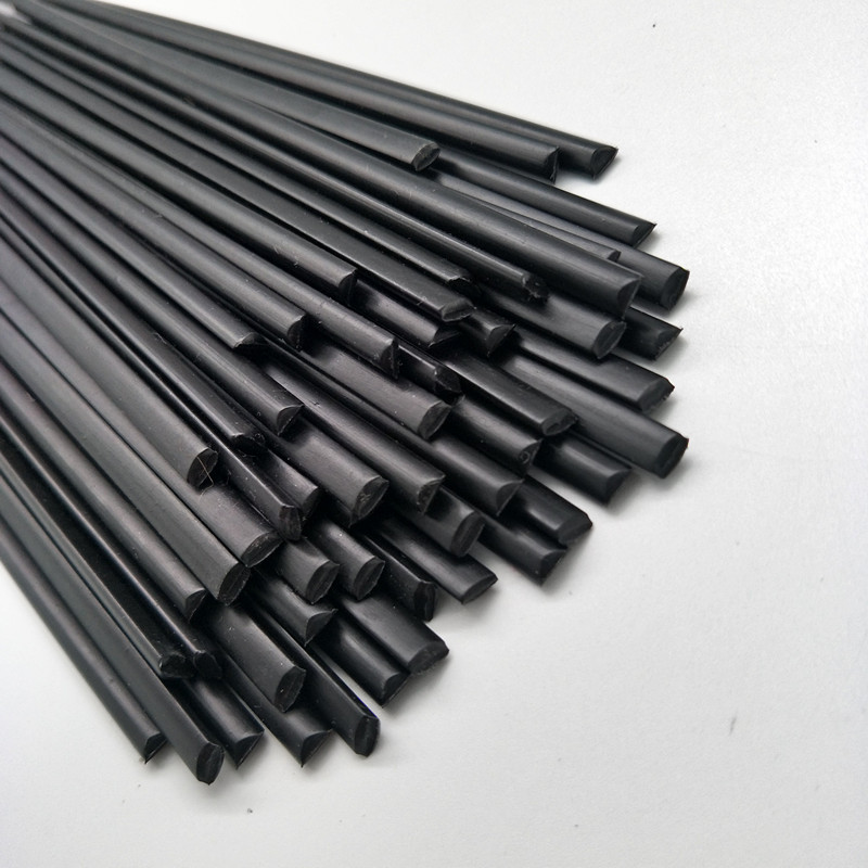 PP Plastic welding rods (3mm) black, pack of 200mm* 40 pcs /triangular shape/welding supplies