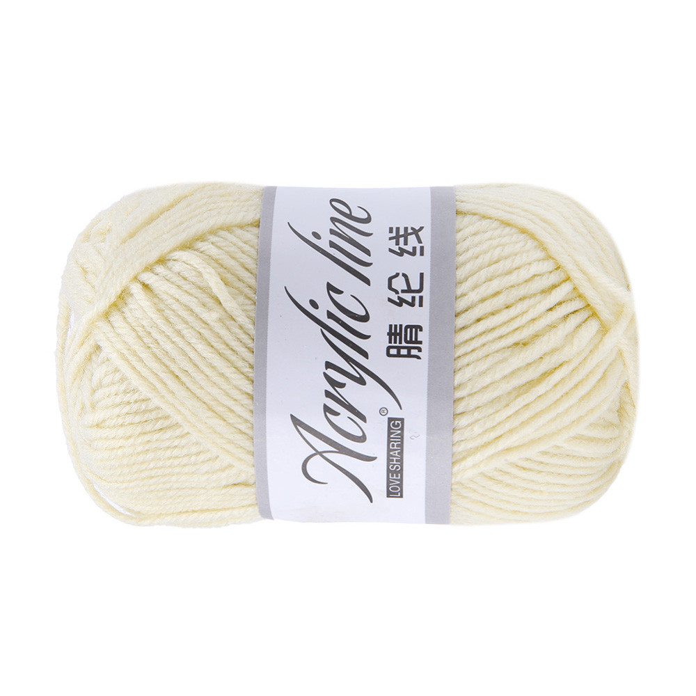 1Pc 50g Hand-knit Woven Thread Thick Roving Scarf Yarn Warm Cotton Wool Knitting Braided DIY Crochet Thickness Cloth Yarn #2F