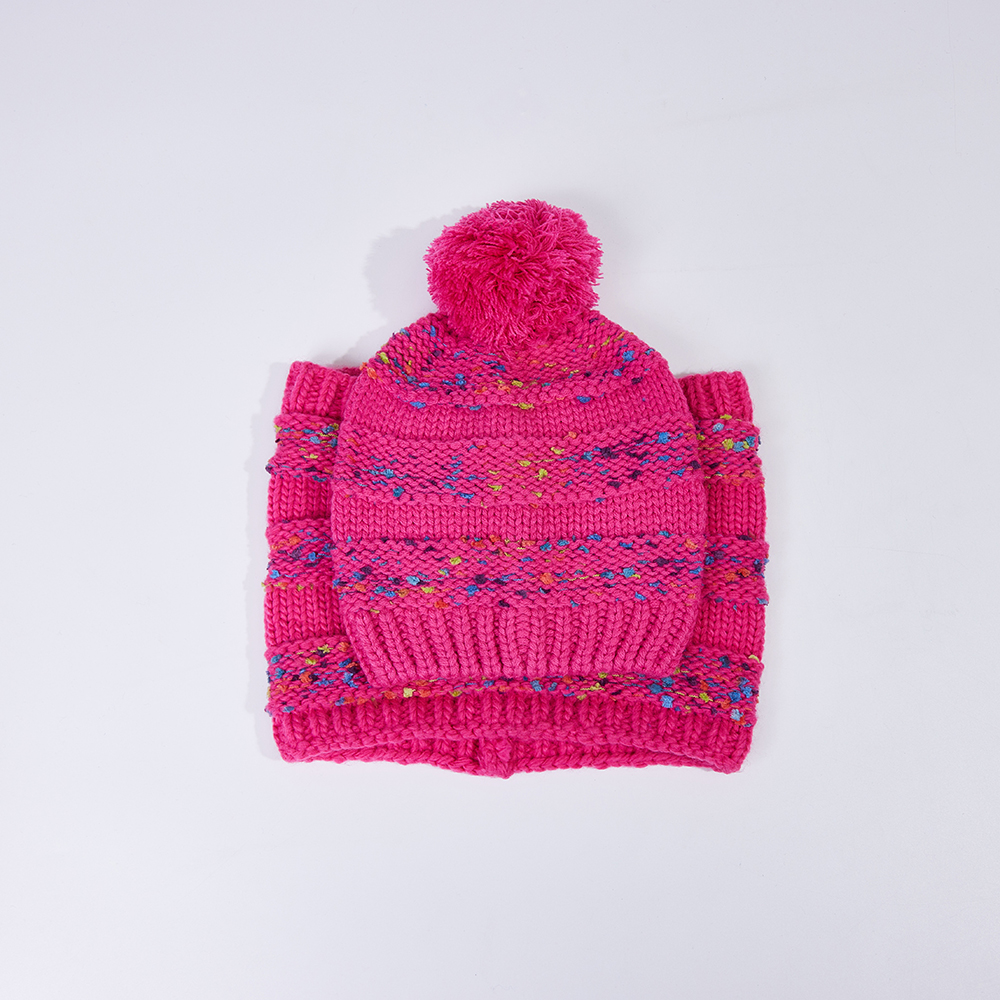 Knitted Beanie And Scarf 5