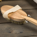 New Practical Bath Brush Long Wood Handle Reach Back Body Shower Bristle Scrubber Spa Washing Tool hot sale Bath Brush#45