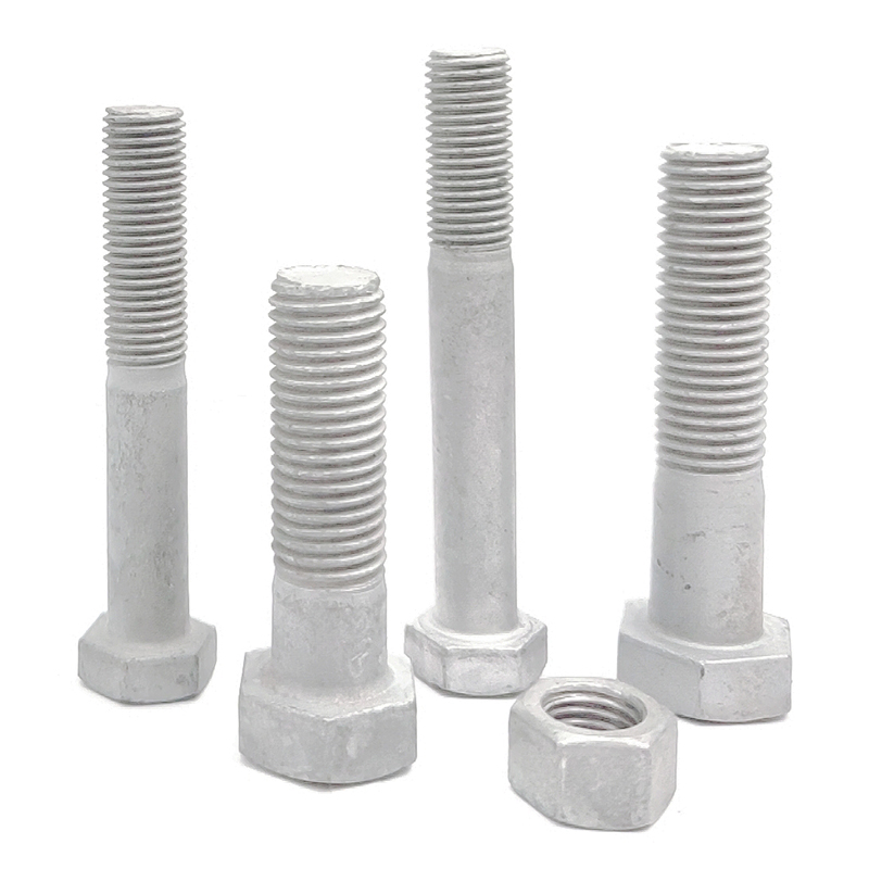 Hot-dip galvanized outer hexagon bolt