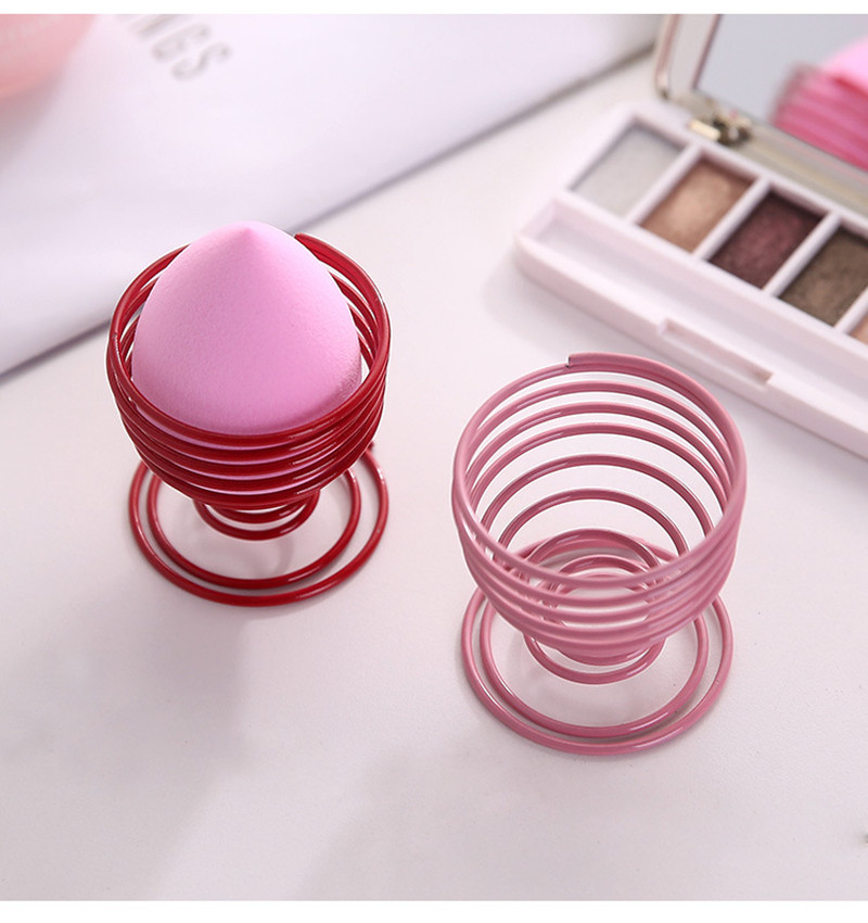 1PC Makeup Sponge Holders Cosmetic Puff Display Stand Gourd Shape Sponge Egg Drying Holder Bracket Make up Puff Support