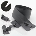5# Waterproof Double Sliders Zippers Invisible Two-Way Open End Nylon Zippers For DIY Handmake Sewing Clothes Supplies