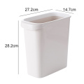Narrow 10L Trash Can Trash Bin Square PP Trash Bucket Without Lid Paper Basket Gap Storage Garbage Waste Bin Dustbin Holder