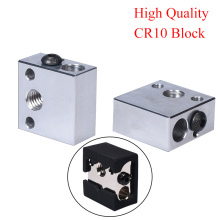 High Quality CR10 Heater Block MK8 Silicone Sock CR10 Hotend Extruder For Creality Ender 3 MK7/MK8/MK9 Block 3D Printer Parts