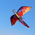 New Children Kids Gift 3D Dragon 100M Kite Single Line With Tail Kites Outdoor Fun Toy Kite Family Outdoor Sports Toy