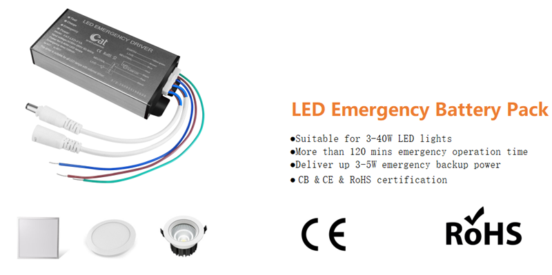 Li-ion Battery LED Emergency Kit