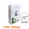 Ozone Generator Ozonator Wheel Timer Air Purifiers Oil Vegetable Meat Fresh Purify Air Water Ozone New 220V/110V 600mg