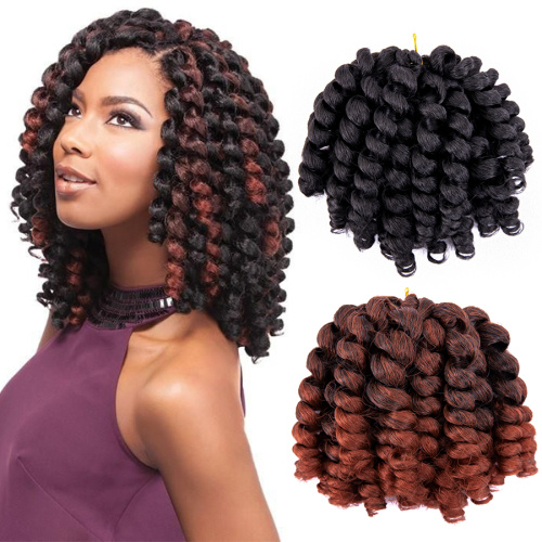 Synthetic Crochet Hair Jumpy Wand Curls Hair Extension Supplier, Supply Various Synthetic Crochet Hair Jumpy Wand Curls Hair Extension of High Quality