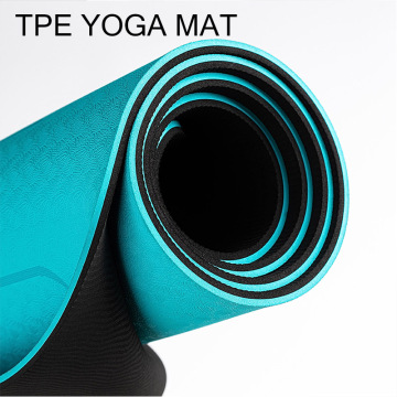 TPE Yoga Mat Gym Mat With Position Line Non Slip Sports Carpet Mat For Beginner Pilates Exercise Mat Fitness Balance Board