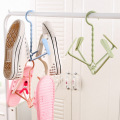 360 Degrees Rotatable Windproof Shoes Hanger Clothing Hanging Hook Rack Drying Bags Shoes Slipper Clothes Stand Tree